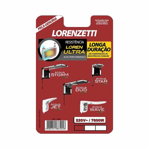 Chuveiro Lorenzetti Acqua Duo Ultra Eletrônico Preto/cromado 220v + Resistência - Image 6