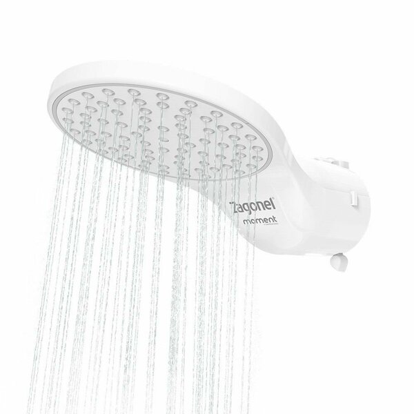 Chuveiro Zagonel Moment 4 Temperaturas Branco 127v - 4400w - Image 3