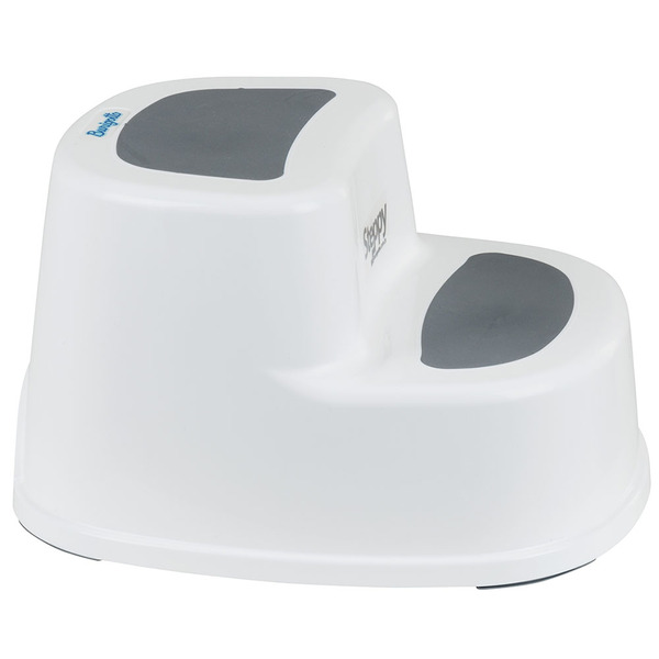 Degrau Burigotto Steppy 2 Em 1 Branco Com Cinza - Image 2