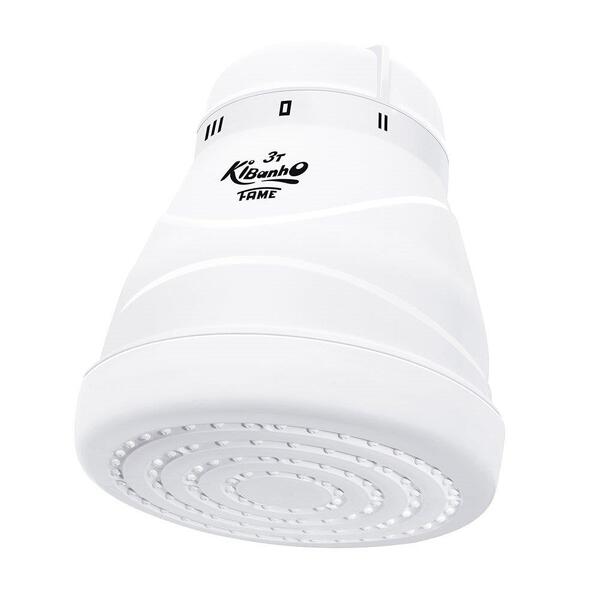 Ducha 3t 5400 Watts Ki Banho 220v Cor Branco Fame - Image 5