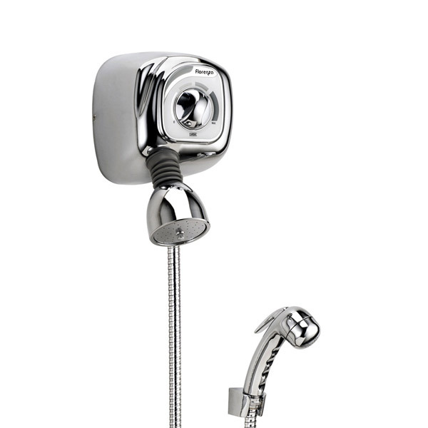 Chuveiro Elétrico Multitemperatura 220V 7800w Cromado Redondo Florenza Cardal - Image 4