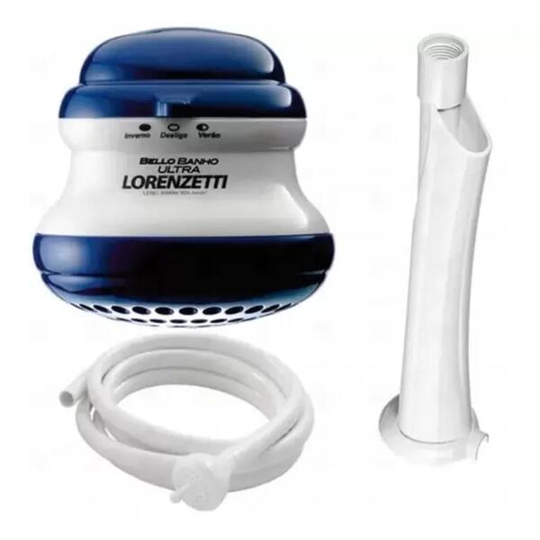 Ducha Loren Bello Ultra 3t 220v/4600w C/cano - Azul - Image 3