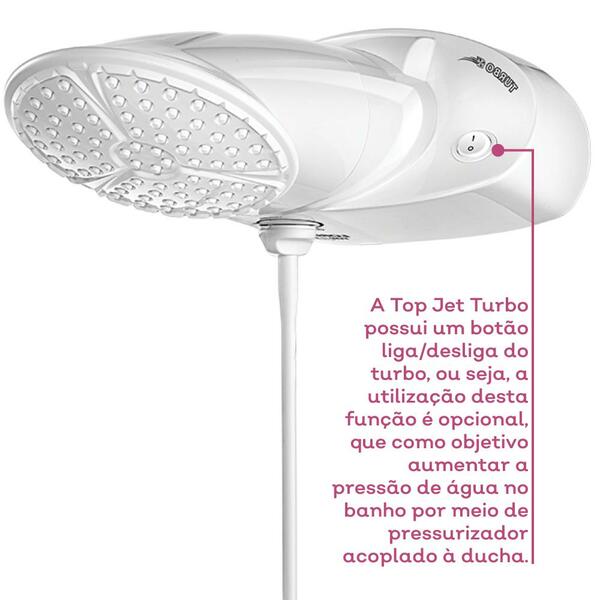 Ducha Lorenzetti Top Jet Tur Elet 6800w/220v - Image 6