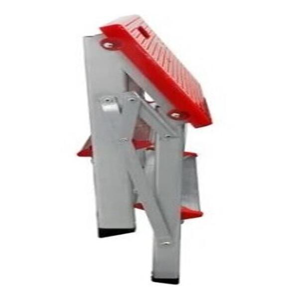 Escada 1 Degrau + 1 Banqueta-bilateral Alumínio Reforçada - Image 4