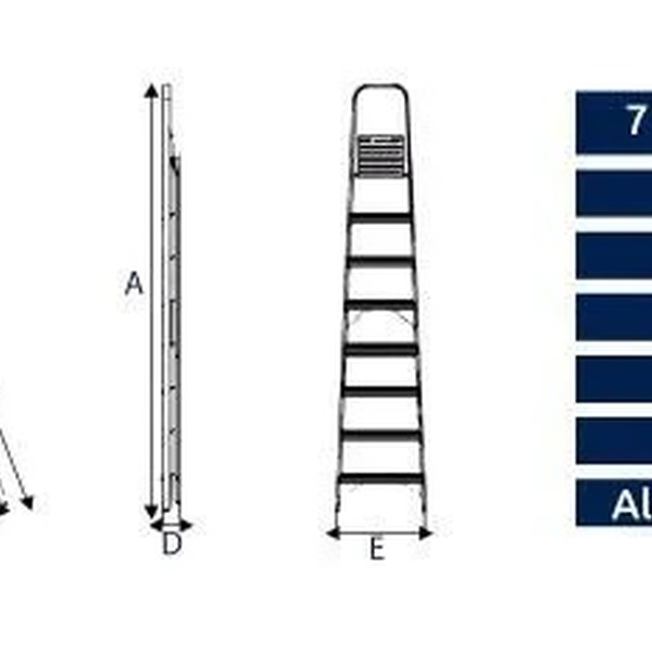 Escada Aluminio 7d Alumasa - Unico - Image 6
