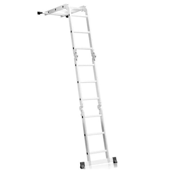 Escada Articulada Multifuncional 4x3 Alumínio Fortt 12 Degraus 3.34m - Eam4x3 - Image 4