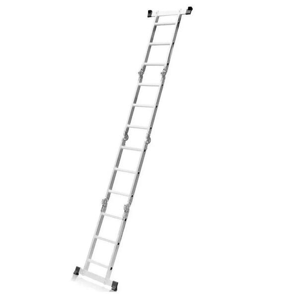 Escada Articulada Multifuncional 4x3 Alumínio Fortt 12 Degraus 3.34m - Eam4x3 - Image 3
