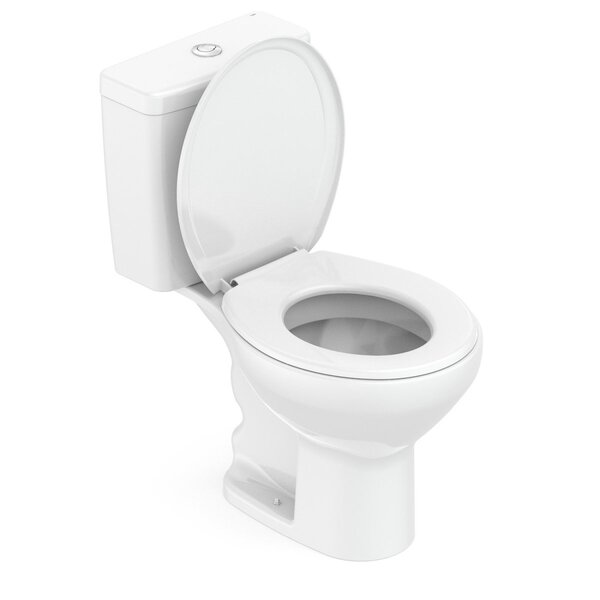 Kit De Bacia Com Caixa Acoplada E Assento Azálea Celite Branco - Image 4