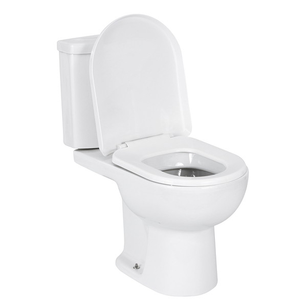 Kit Vaso Sanitário com Caixa Acoplada e Assento Branco Duplo Acionamento 3/6L Saída Vertical Luna Speciale Icasa - Image 3