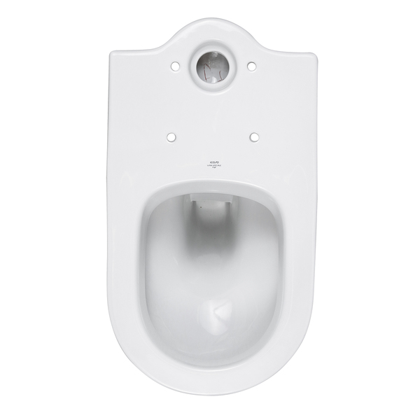 Kit Vaso Sanitário com Caixa Acoplada e Assento Branco Duplo Acionamento 3/6L Saída Vertical Luna Speciale Icasa - Image 9