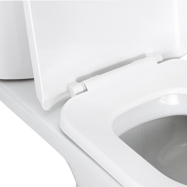 Kit Vaso Sanitário com Caixa Acoplada e Assento Branco Duplo Acionamento 3/6L Saída Vertical Luna Speciale Icasa - Image 7