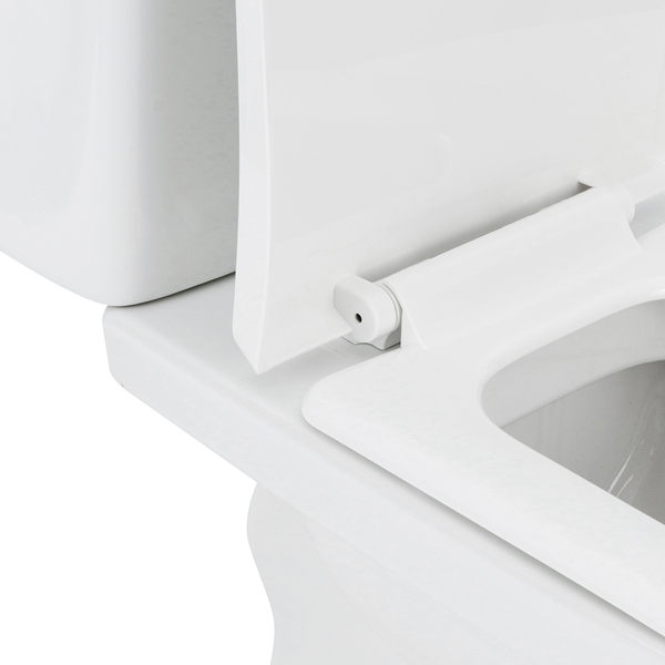 Kit Vaso Sanitário com Caixa Acoplada e Assento Branco Duplo Acionamento 3/6L Vertical Quadra Deca - Image 5