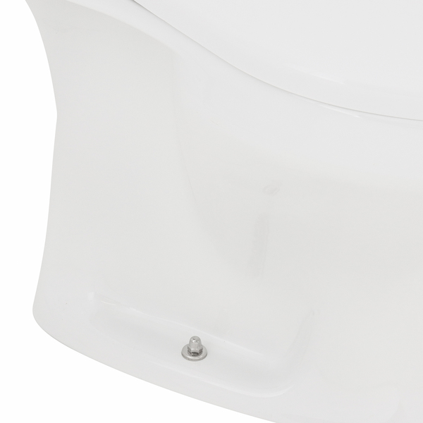 Kit Vaso Sanitário com Caixa Acoplada e Assento Branco Duplo Acionamento 3/6L Saída Vertical Ravena Deca - Image 8