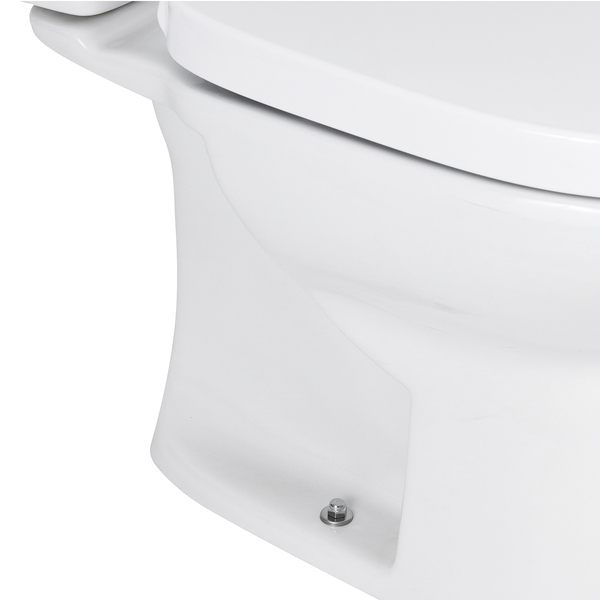 Kit Vaso Sanitário com Caixa Acoplada e Assento Branco Duplo Acionamento 3/6L Saída Vertical Round Roca - Image 9