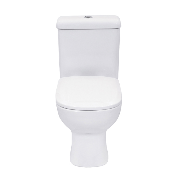 Kit Vaso Sanitário com Caixa Acoplada e Assento Branco Duplo Acionamento 3/6L Saída Vertical Lille Sensea - Image 4