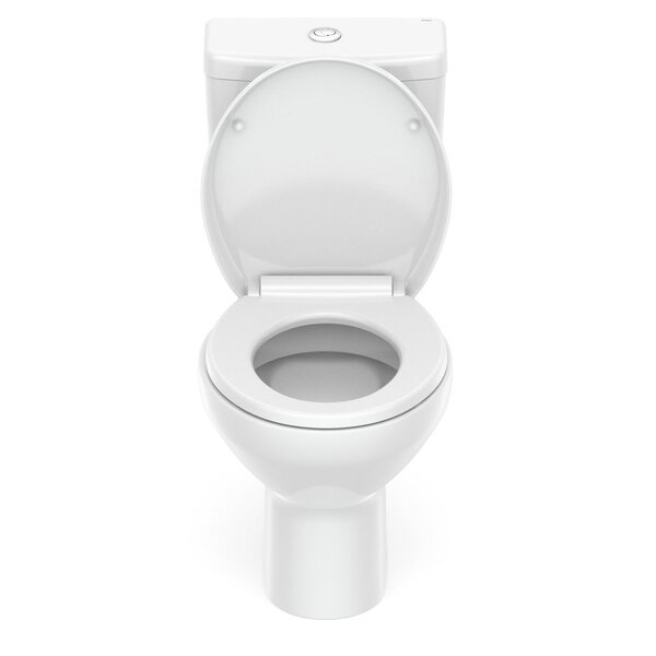 Kit Vaso Sanitário Com Caixa Acoplada E Assento Soft Close Flamingo Incepa Branco Brilhante - Image 6