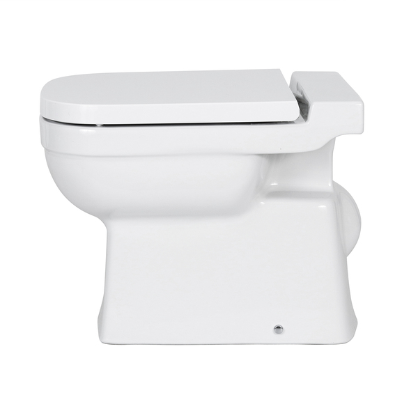 Kit Vaso Sanitário Convencional com Assento Branco Saída Vertical Elite Celite - Image 5