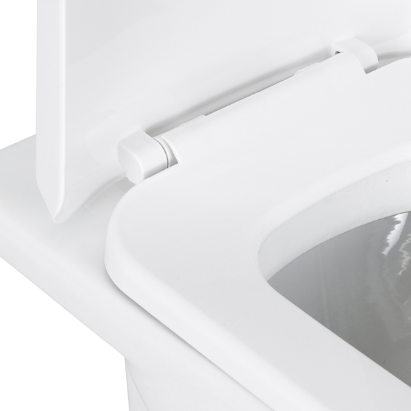 Kit Vaso Sanitário Convencional com Assento Branco Saída Vertical Luna Icasa - Image 6