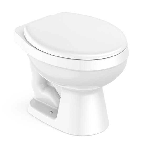 Kit Vaso Sanitário Convencional Com Assento Pp Kids Celite Branco Brilhante