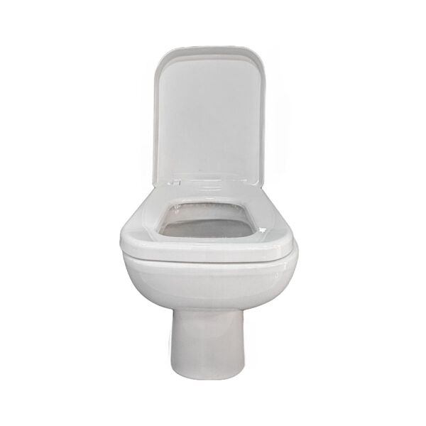 Kit Vaso Sanitário Convencional Misti Sem Caixa Acoplada + Assento + Kit De Instalação