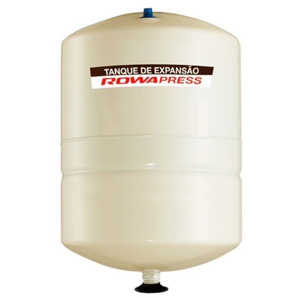 Tanque de expansão Rowa 20l horizontal Aço carbono