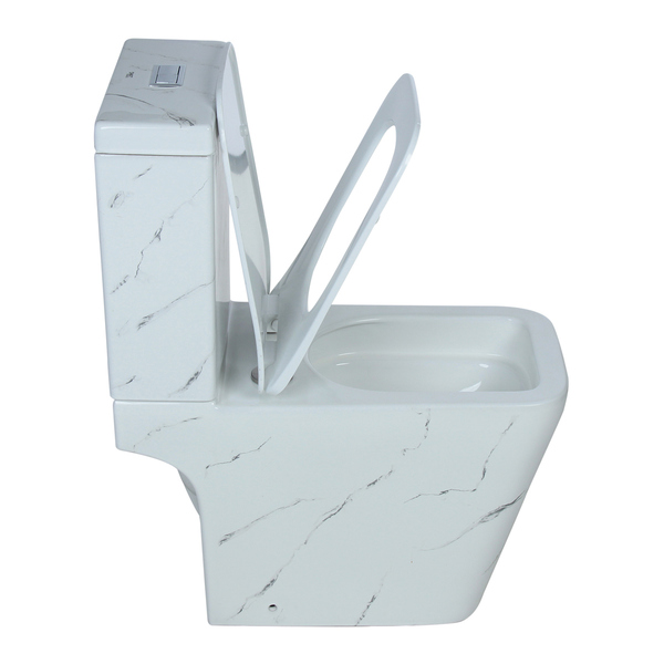 Vaso Sanitário Confort Plus Marmorado - Caixa Acoplada - Image 4