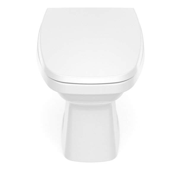 Vaso Sanitário Convencional Com Assento Queda Amortecida Art Incepa Branco Brilhante - Image 3