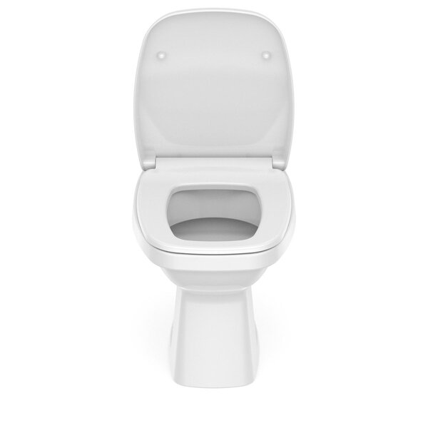 Vaso Sanitário Convencional Com Assento Queda Amortecida Art Incepa Branco Brilhante - Image 5