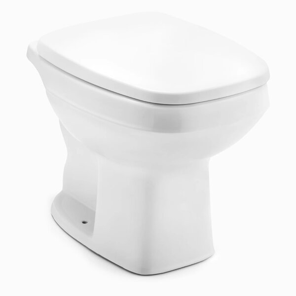 Vaso Sanitário Convencional Com Assento Soft Close City Celite Branco Brilhante - Image 5