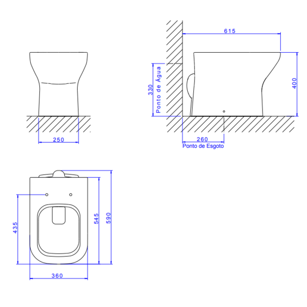 Vaso Sanitário Convencional Deca Axis P.47.26 Barbante - Image 4