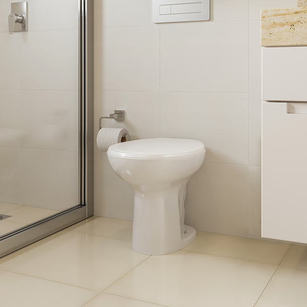 Vaso Sanitário Convencional Branco Saída Vertical Eco Plus Celite - Image 2