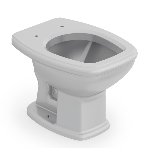 Kit Vaso Sanitário Convencional com Assento Cinza Saída Vertical Fit Plus Celite