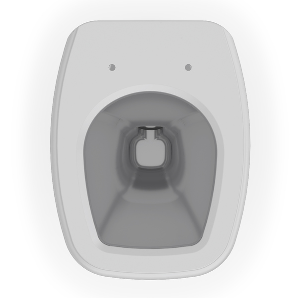 Kit Vaso Sanitário Convencional com Assento Cinza Saída Vertical Fit Plus Celite - Image 4