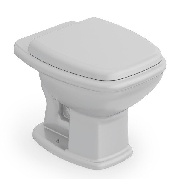 Kit Vaso Sanitário Convencional com Assento Cinza Saída Vertical Fit Plus Celite - Image 2