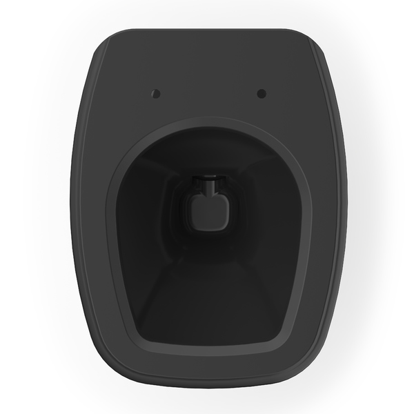 Kit Vaso Sanitário Convencional com Assento Preto Saída Vertical Fit Plus Celite - Image 3