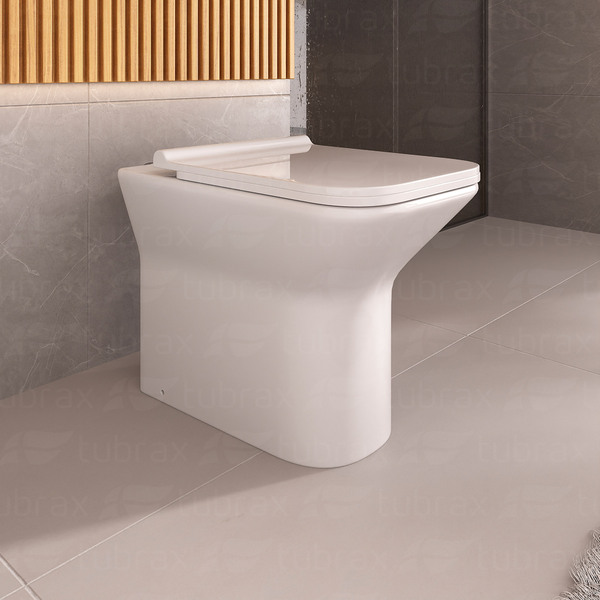 Vaso Sanitário Convencional Modelo Virentis Tubrax - VAB0030-C - Image 2