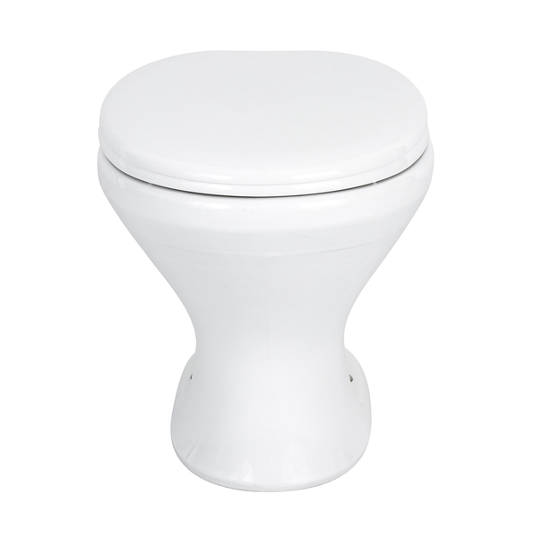 Kit Vaso Sanitário Convencional para Descarga de Parede com Assento Saída Vertical Infantil Branco Icasa - Image 4