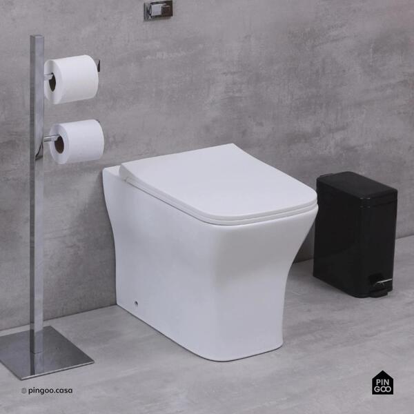 Vaso Sanitário Convencional Turmalina Pingoo.casa - Branco - Image 9
