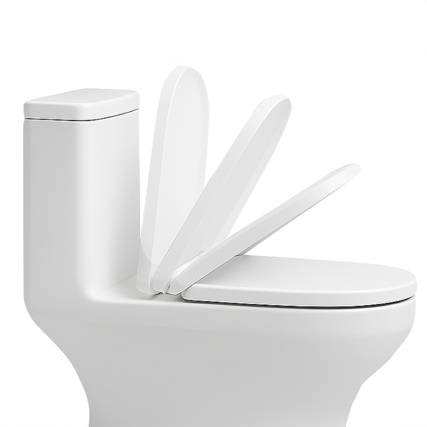 Vaso Sanitário Monobloco Branco Duplo Acionamento 3/6L Vertical Vittoria Luvia - Image 2