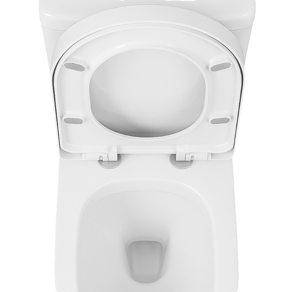 Vaso Sanitário Monobloco Branco Duplo Acionamento 3/6L Vertical Vittoria Luvia - Image 3