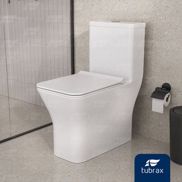 Vaso Sanitário Monobloco Cerâmica Modelo Flumen - VAB0034 - Image 2