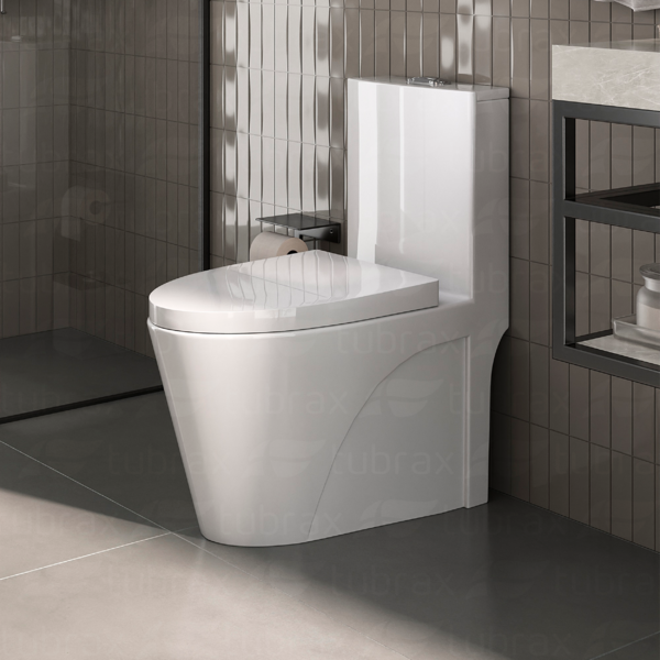 Vaso Sanitário Monobloco Completo Branco - Caixa Acoplada Privada Unio - Image 2