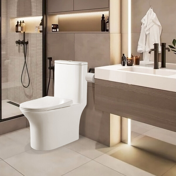 Vaso Sanitário Monobloco Esmaltado Completo Xambre Mx102 Branco - Image 4