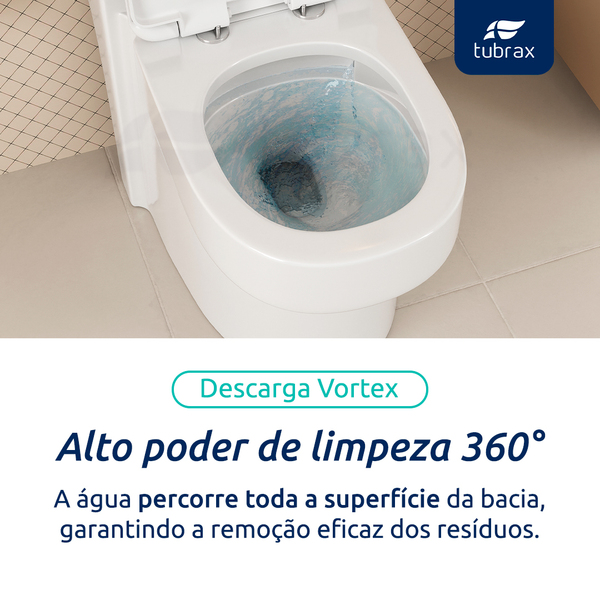 Vaso Sanitário Monobloco Produzido Em Cerâmica Com Acessórios - Vab0004-c - Image 6