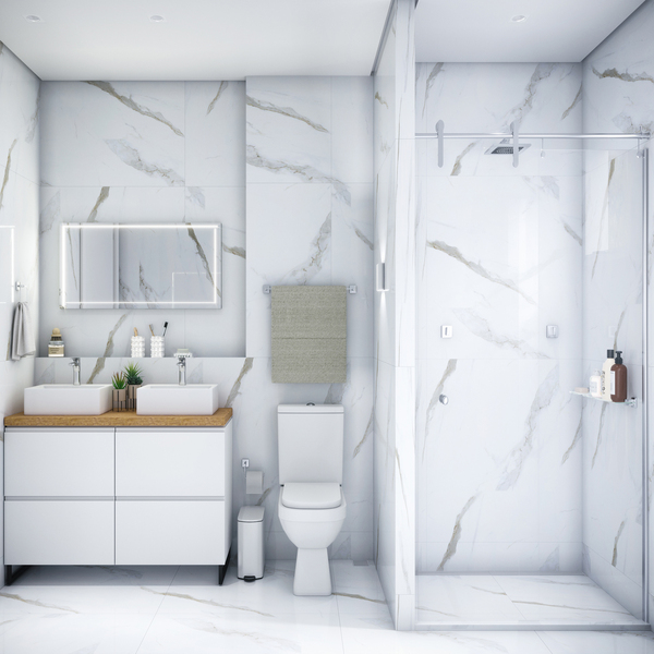 Vaso Sanitário para Caixa Acoplada Saída Vertical Quadra Branco Deca - Image 7